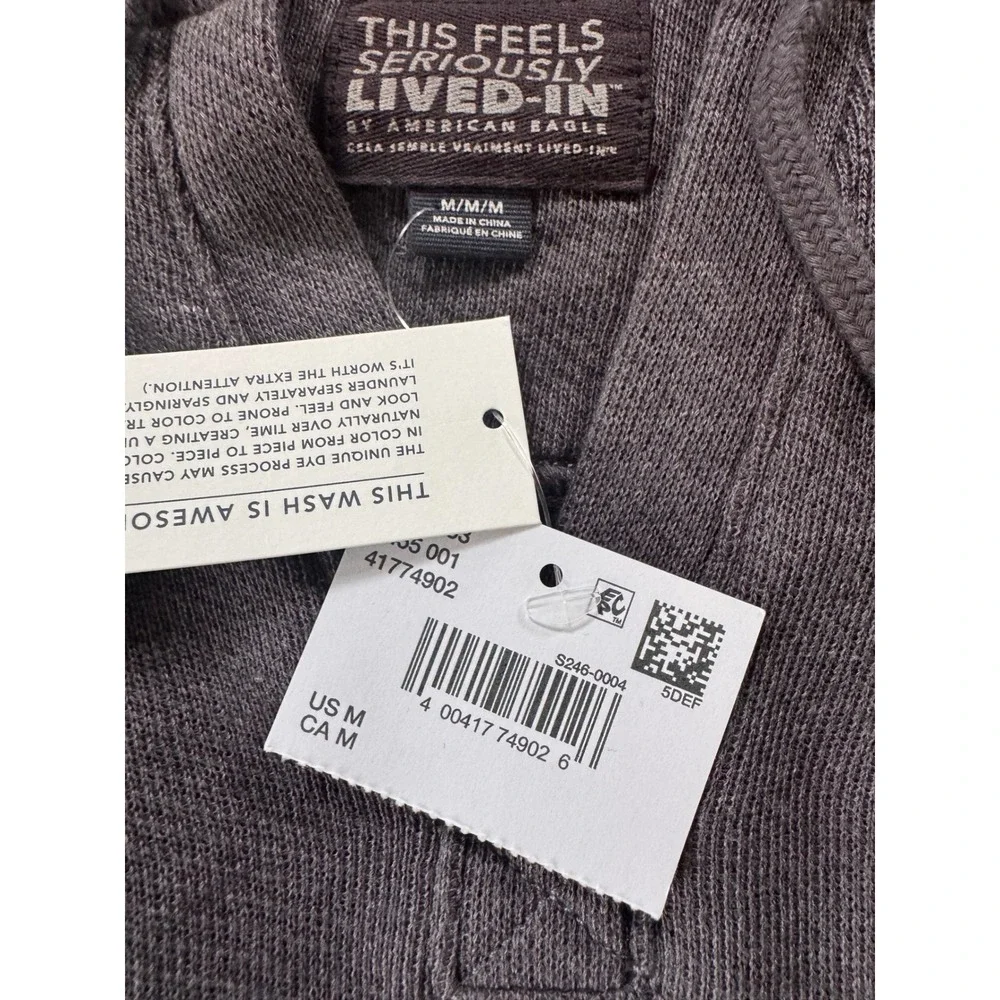 NWT American Eagle Seriously Lived-In Hoodie Womens Cropped  Lightweight cozy